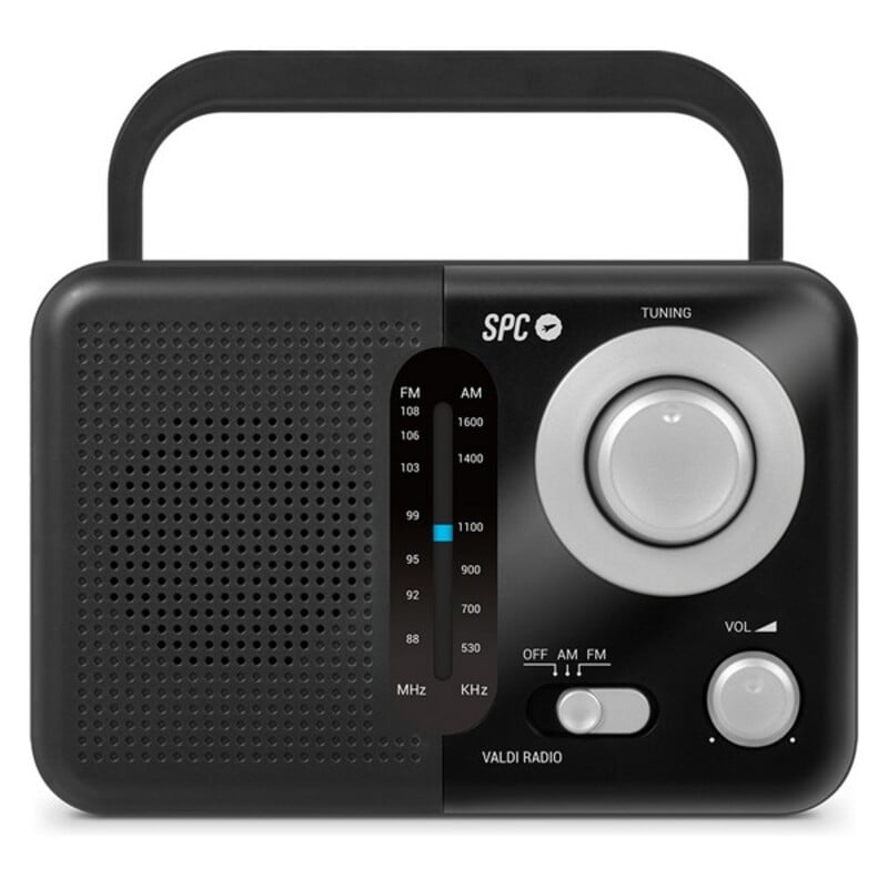 Radio SPC 4590N AM/FM 0,8W NEGRO_9