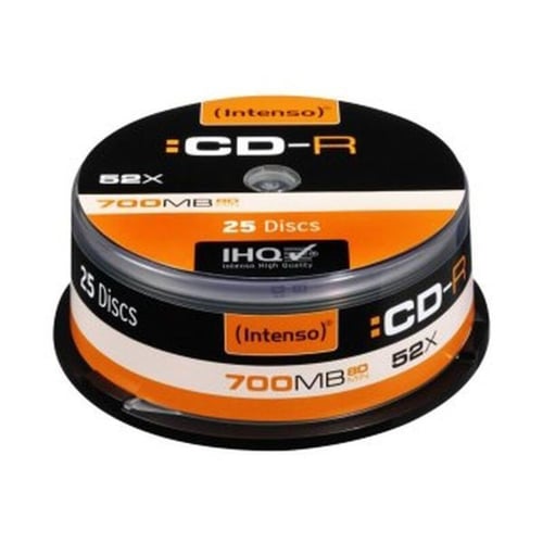 CD-R INTENSO 1001124 52x 700 MB (25 uds) - picture