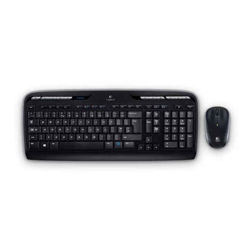 Tastatur og trådløs mus Logitech MK330 Sort - picture