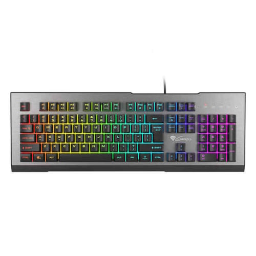 Gaming-tastatur Genesis RHOD 500 RGB Sølvfarvet_0
