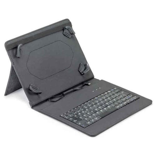 Bluetooth keyboard med tabletstøtte Maillon Technologique URBAN LOVE 9.7-10.2 Sort_0