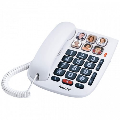 Fastnettelefon Alcatel TMAX10 FR LED Hvid_1