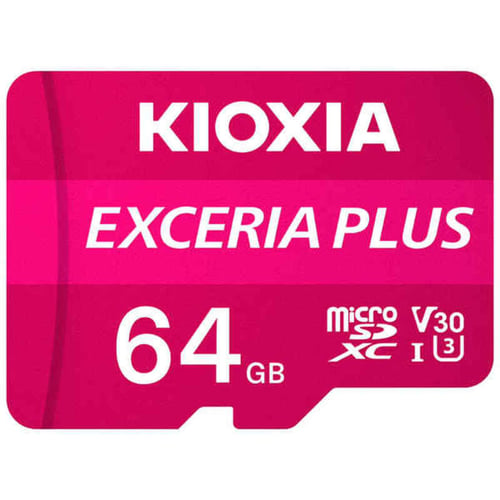 Mikro-SD-hukommelseskort med adapter Kioxia Exceria Plus UHS-I U3 Klasse 10 Pink_8