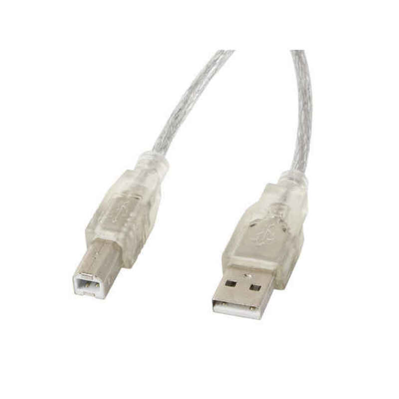 USB A to USB B Cable Lanberg CA-USBA-12CC-0050-TR (5 m)_1