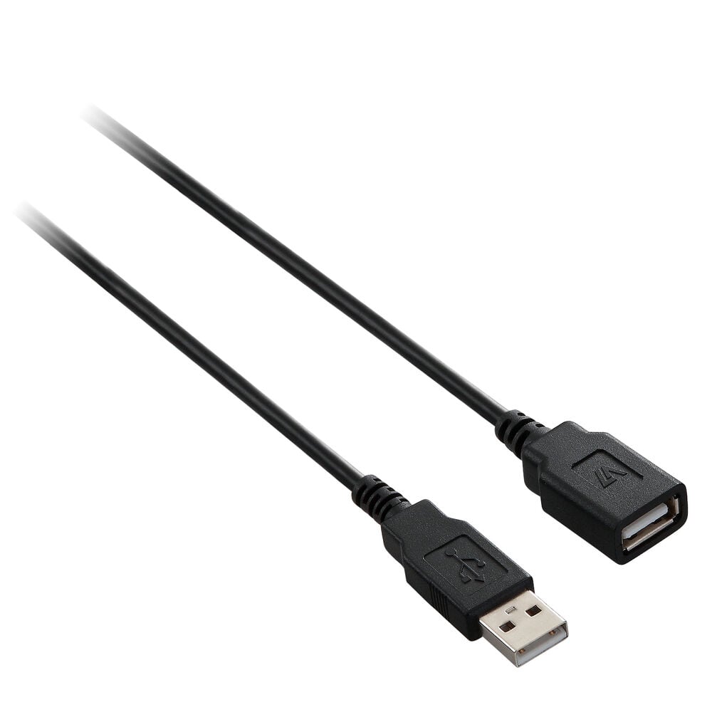 USB Cable V7 V7E2USB2EXT-1.8M USB A Black_1