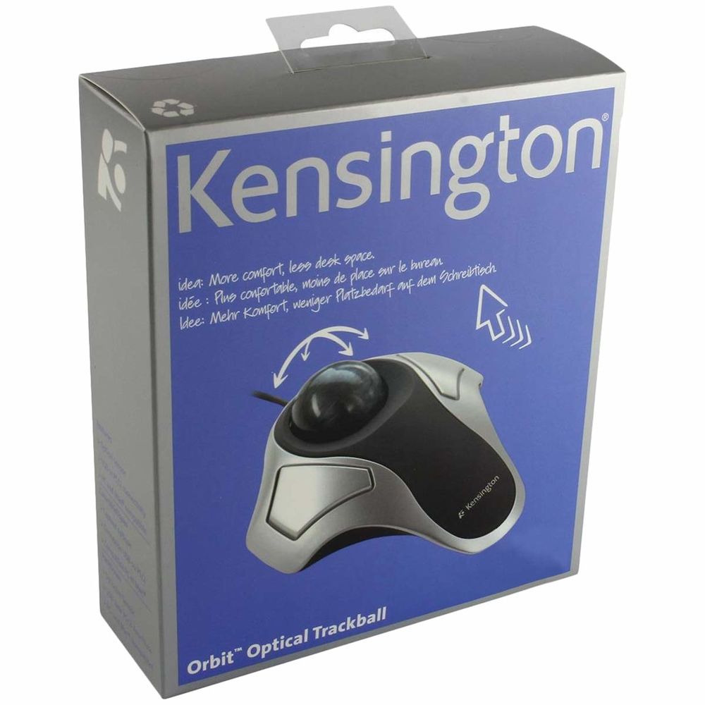 Optical mouse Trackball Kensington 64327EU Silver_16
