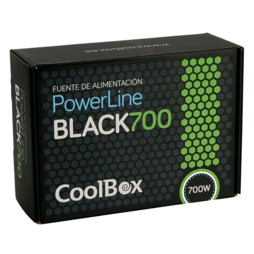 Strømforsyning CoolBox COO-FAPW700-BK ATX 700 W Sort Ø 12 cm x 1_5