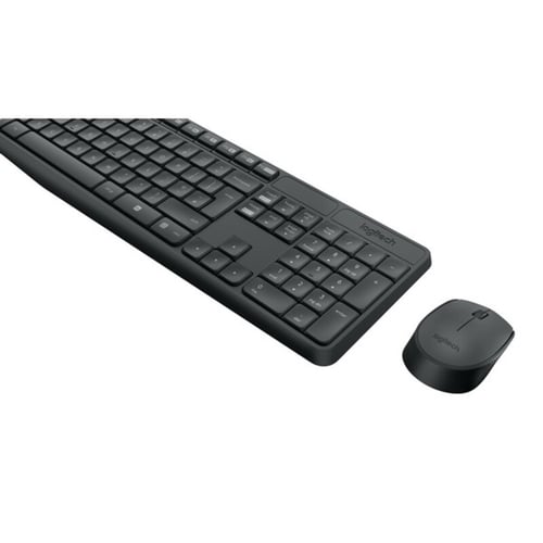 Tastatur og trådløs mus Logitech MK235 Sort_10