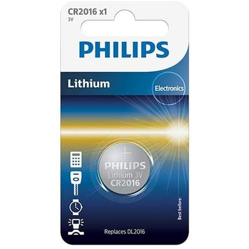 Batterier Philips CR2016/01B_1