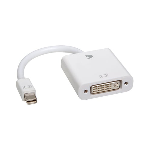 Mini DisplayPort til DVI-adapter V7 CBL-MD1WHT-5E Hvid - picture