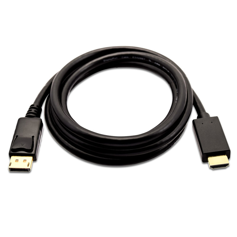 DisplayPort to HDMI Cable V7 V7DP2HD-02M-BLK-1E Black_2