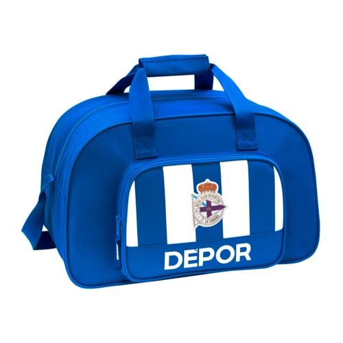 Sportstaske R. C. Deportivo de La Coruña Blå Hvid (40 x 24 x 23 cm)_0