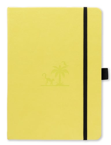 Dingbats* Earth A5+ Lime Yasuni Notebook - Dotted - picture