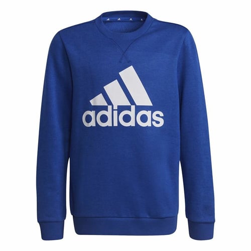 Sweatshirt til Børn Adidas Essentials Big Logo Blå_4