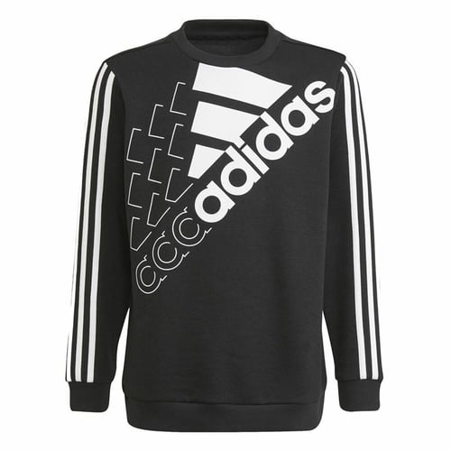Sweatshirt til Børn Adidas Essentials Logo K Sort_13