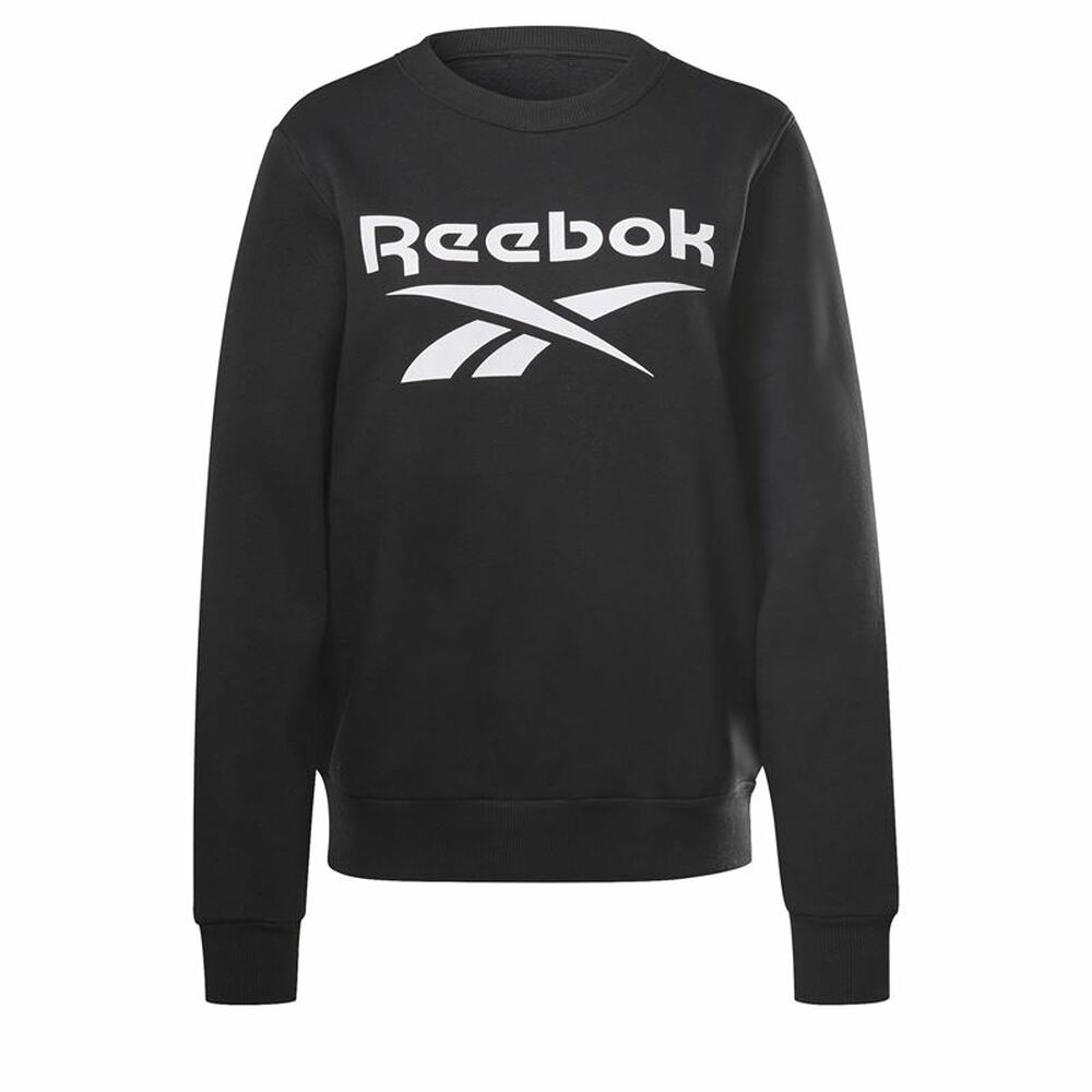Women’s Sweatshirt without Hood Reebok Identity Logo W Black_1