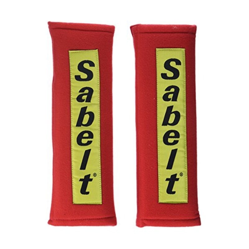 Seat Belt Pads Sabelt SB475040 Red_10