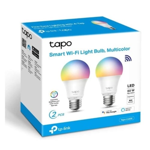 Smart Elpærer LED TP-Link Tapo L530E Wifi 8,7 W E27 60 W 2500K - 6500K (2 uds) - picture