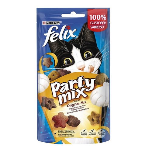 Kattemad Purina Party Mix Original Kylling (60 g) - picture