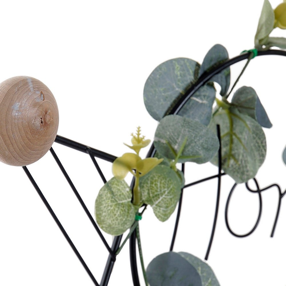 Wall mounted coat hanger DKD Home Decor Metal (43 x 4.5 x 36 cm)_5