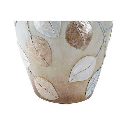 Vase DKD Home Decor Brun Beige Krystal Terrakotta Bali (25 x 25 x 60 cm)_1