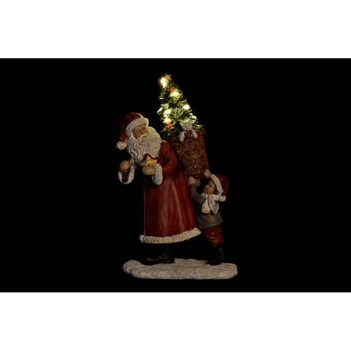 Prydnadsfigur DKD Home Decor Tomte Harts (15 x 11 x 27 cm)_4