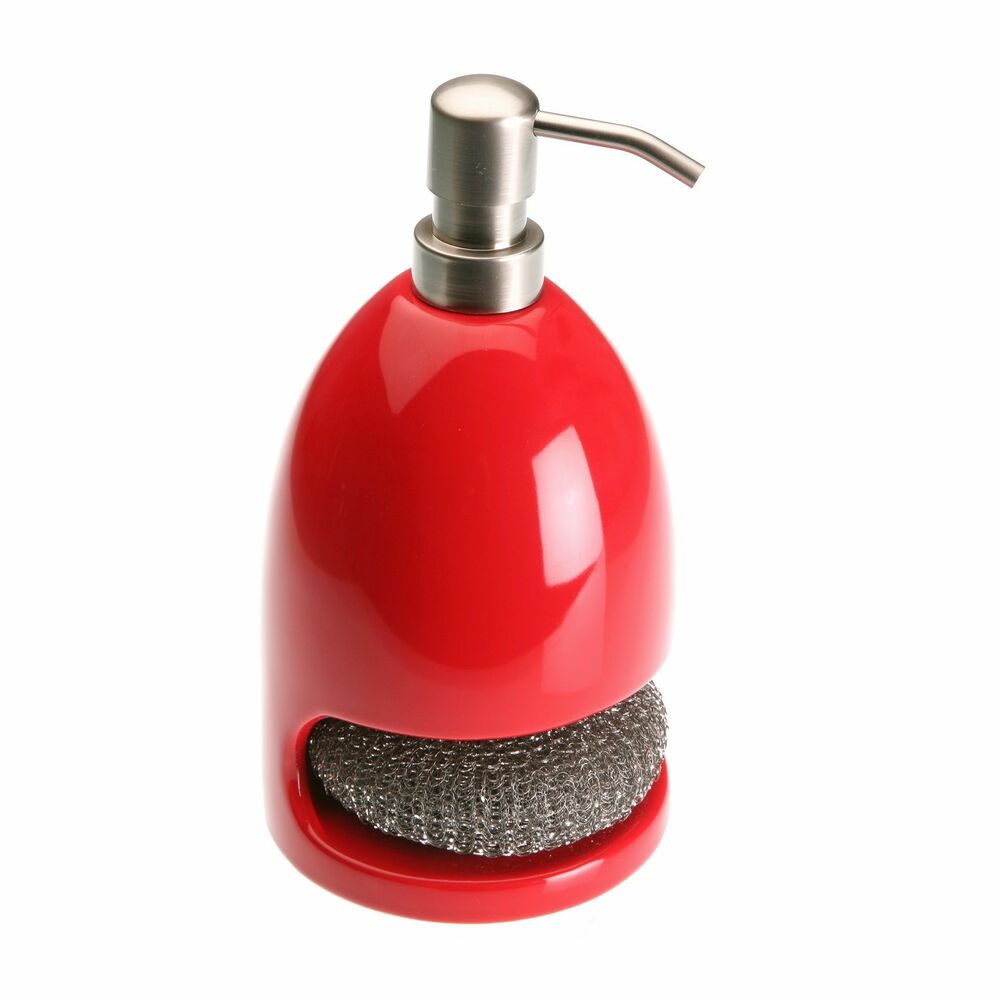 Soap Dispenser Scourer Ceramic_0