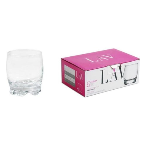 Sæt med shots glas LAV Adora (6 uds) (80 ml) - picture