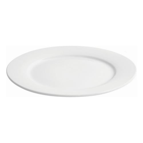 Plosek krožnik Porcelæn Hvid (ø 28,5 x 2,5 cm) - picture