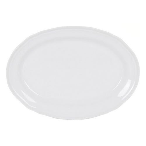 Køkkenspringvand Feuille Oval Porcelæn Hvid (28 x 20,5 cm)_0