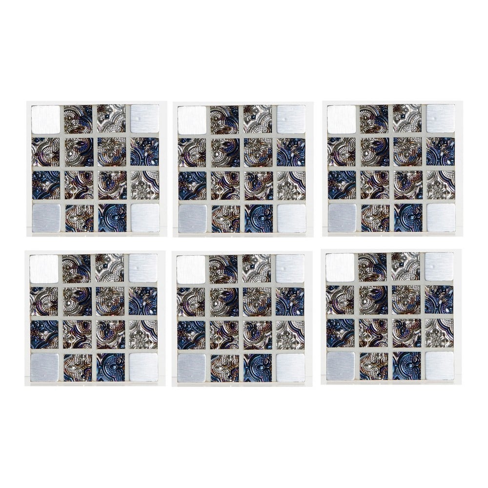 Coasters DKD Home Decor Resin MDF Wood (6 pcs)_2