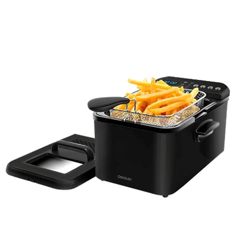 Frituregryde Cecotec Cleanfry Luxury 3000 Black 2400W 3,2 L - picture
