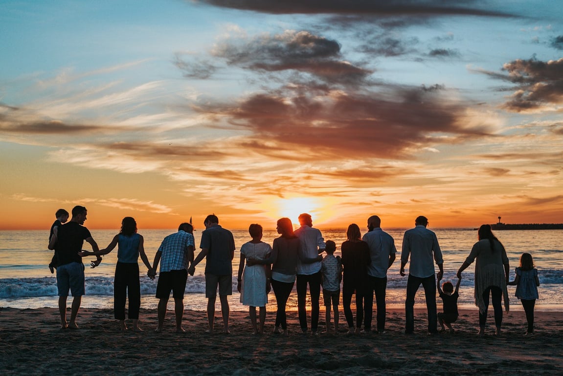 Una famiglia riunita