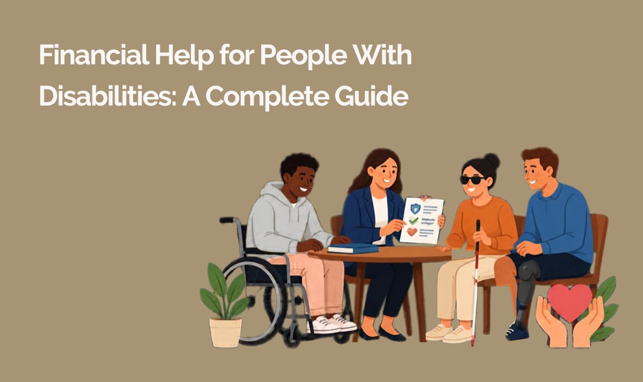 financial assistance for disabled adults