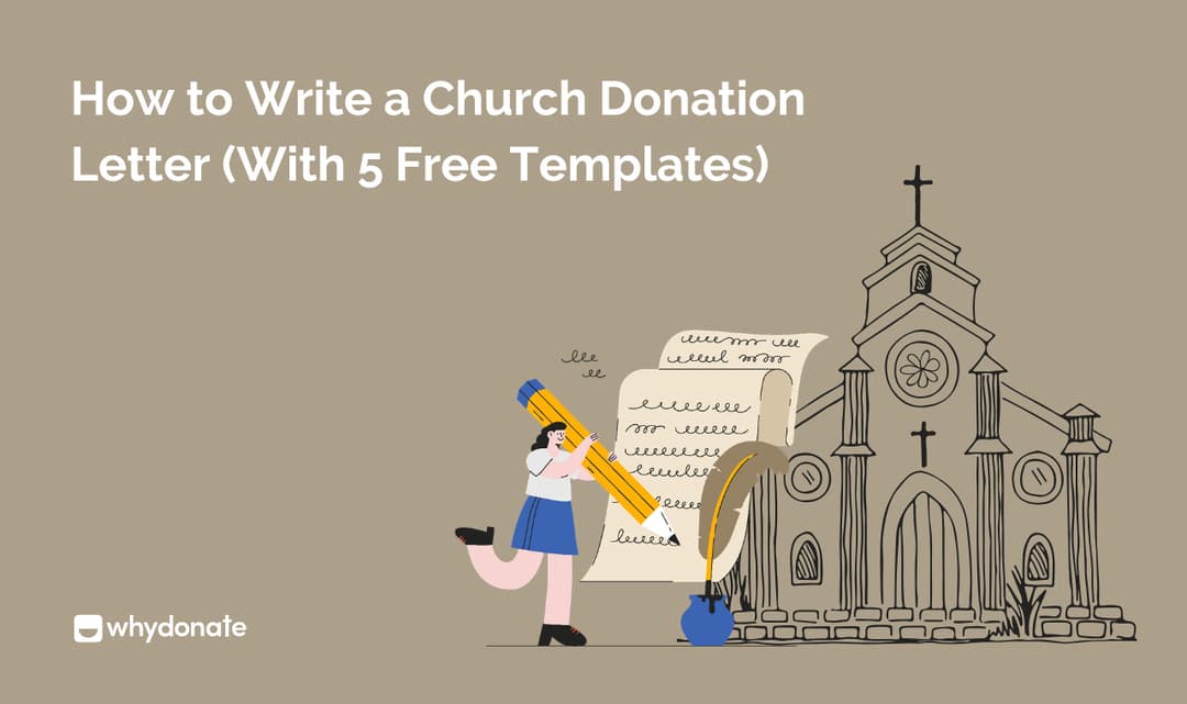 How to Write a Church Donation Letter: 5 Templates + Examples