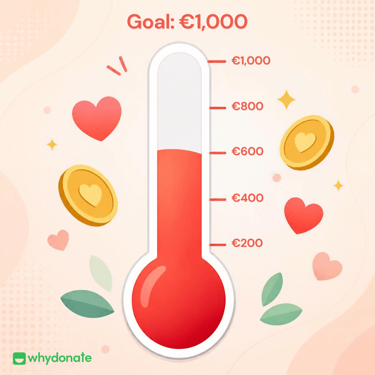 Fundraising thermometer