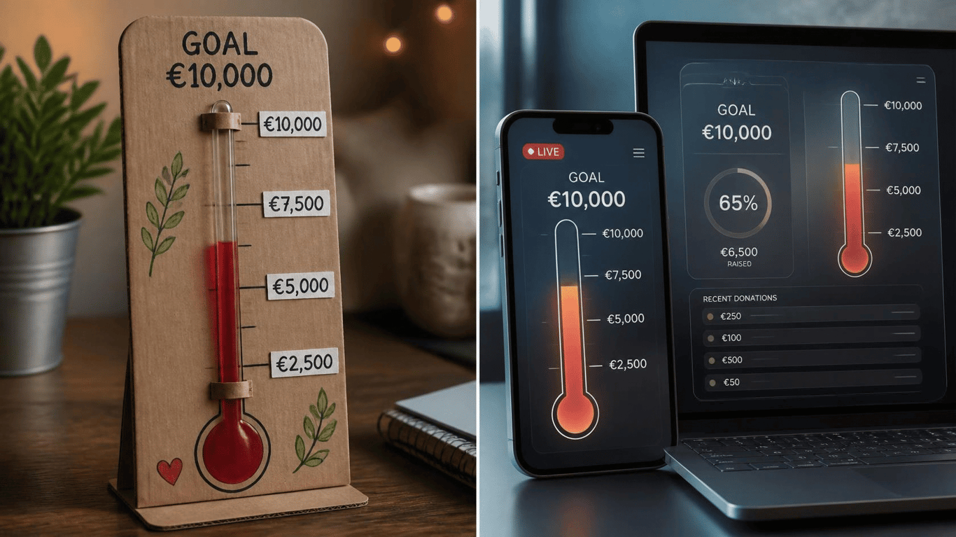 Fundraising Thermometers