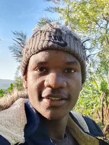 Student taking a selfie outdoors