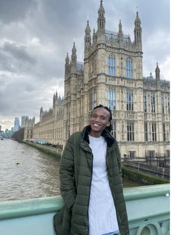 Student abroad in London
