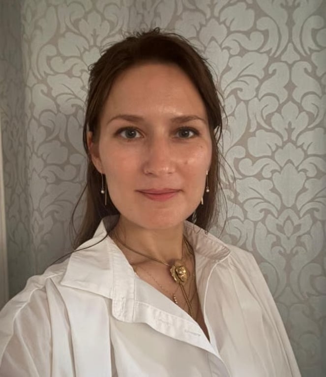Portrait of a woman at home