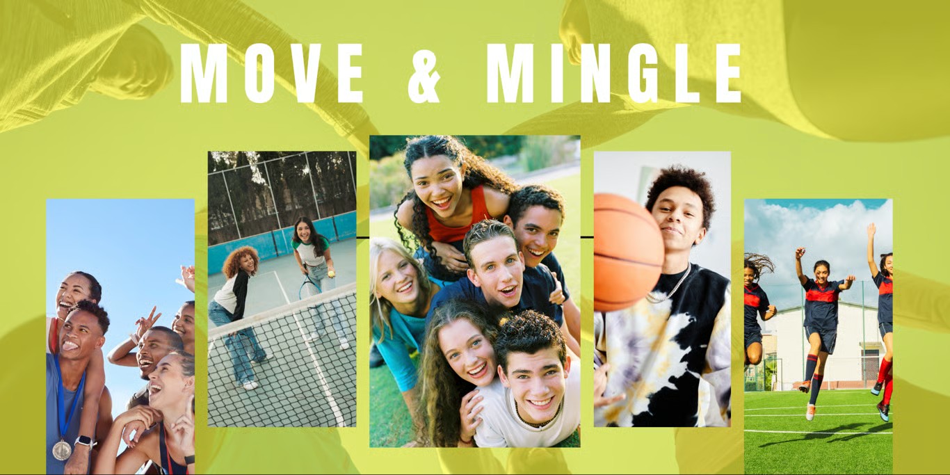 Move and Mingle youth sports event