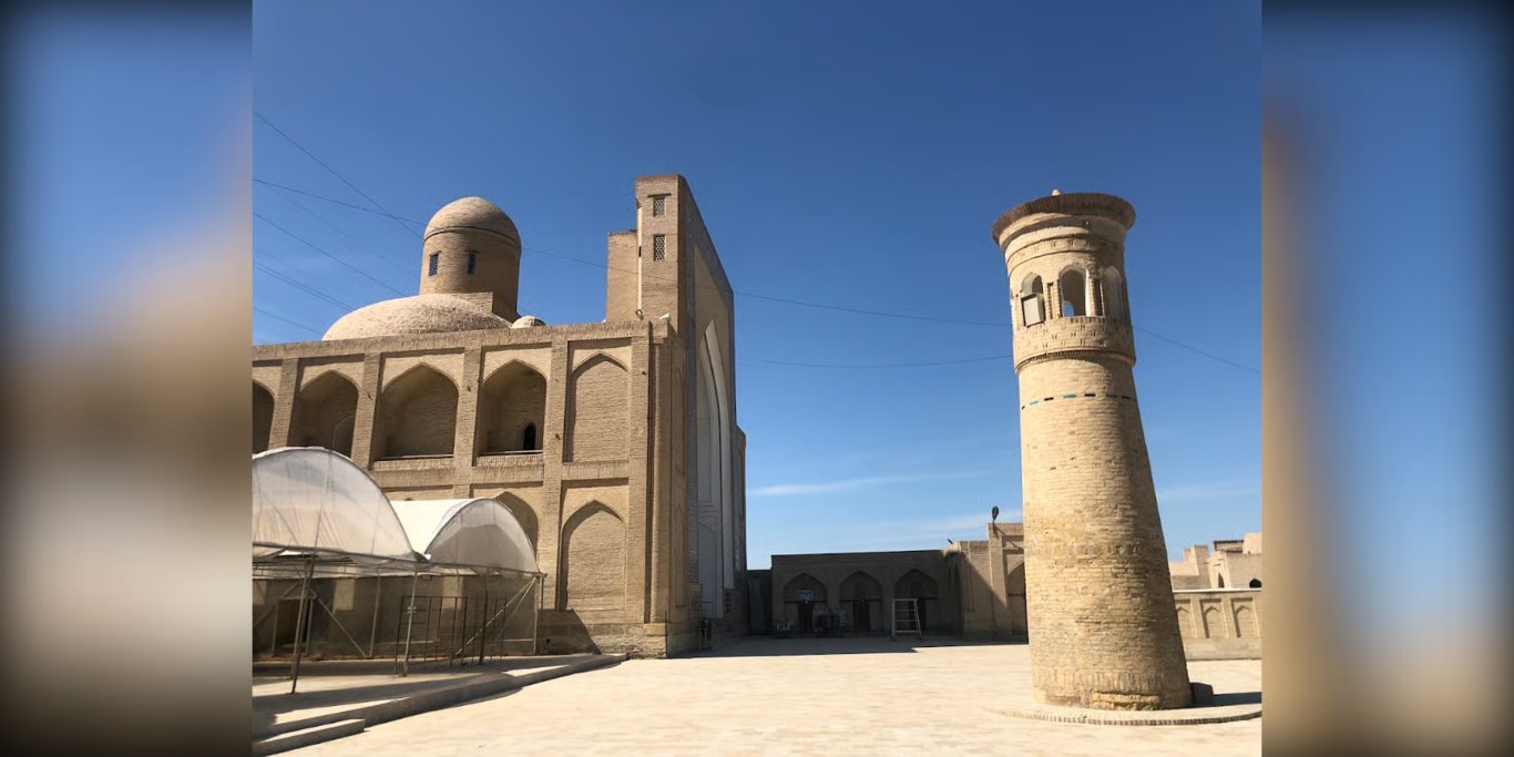 Historic mosque and minaret