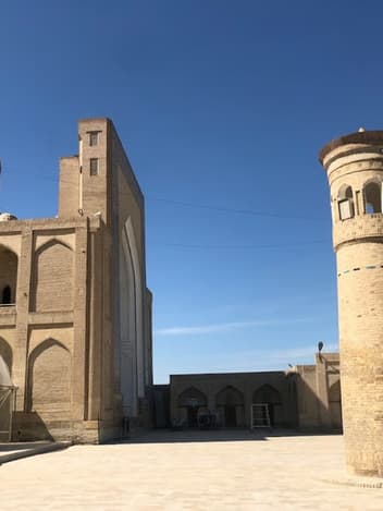 Historische moskee met minaret