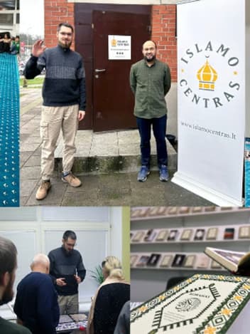 Bijeenkomst van de gemeenschap in een islamitisch centrum