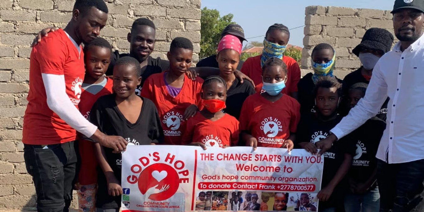 Children at God’s Hope community