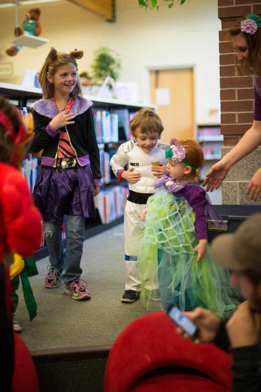 Fundraising for child care centres - Kids dress up