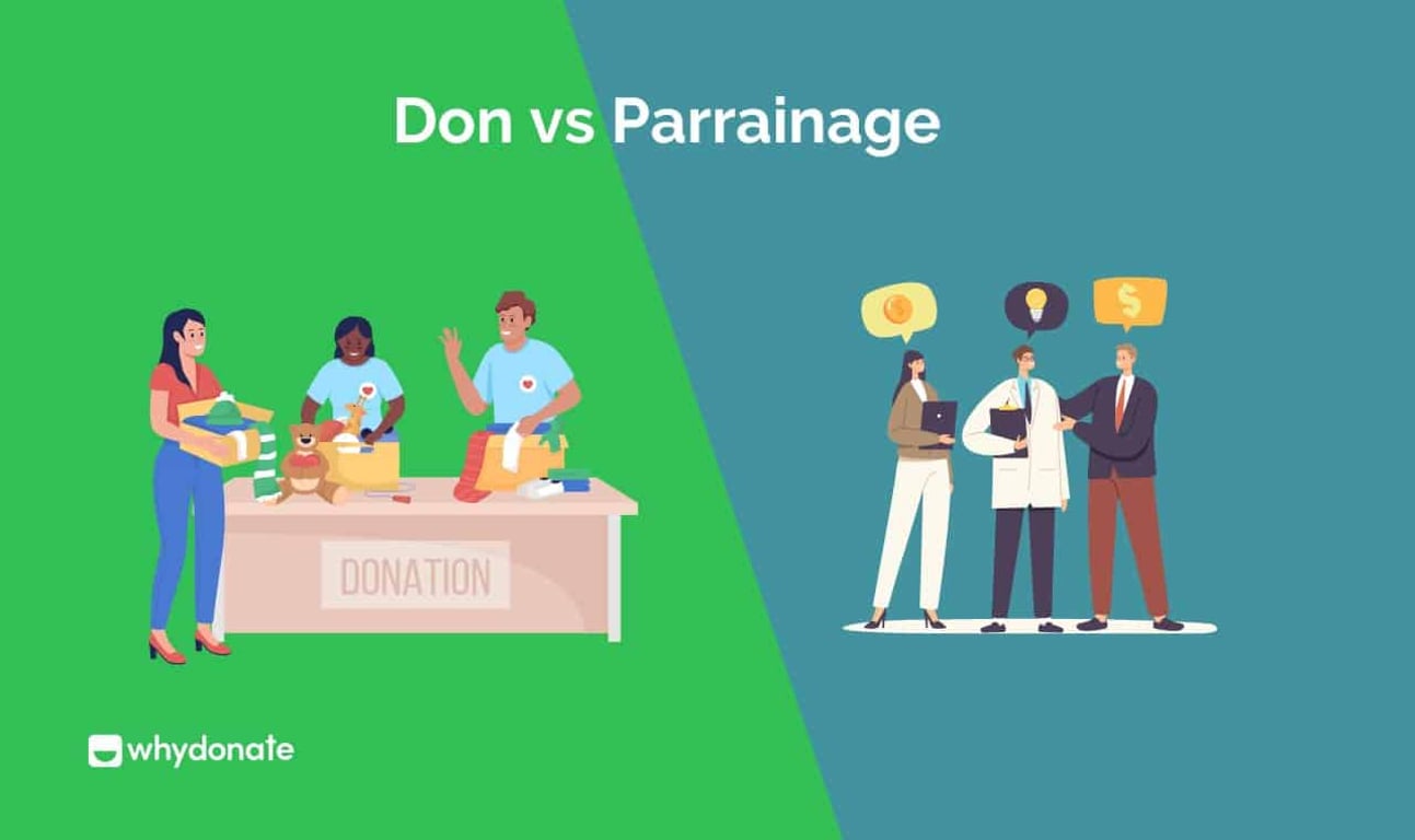Don ou Parrainages : Quelle est la Différence ?