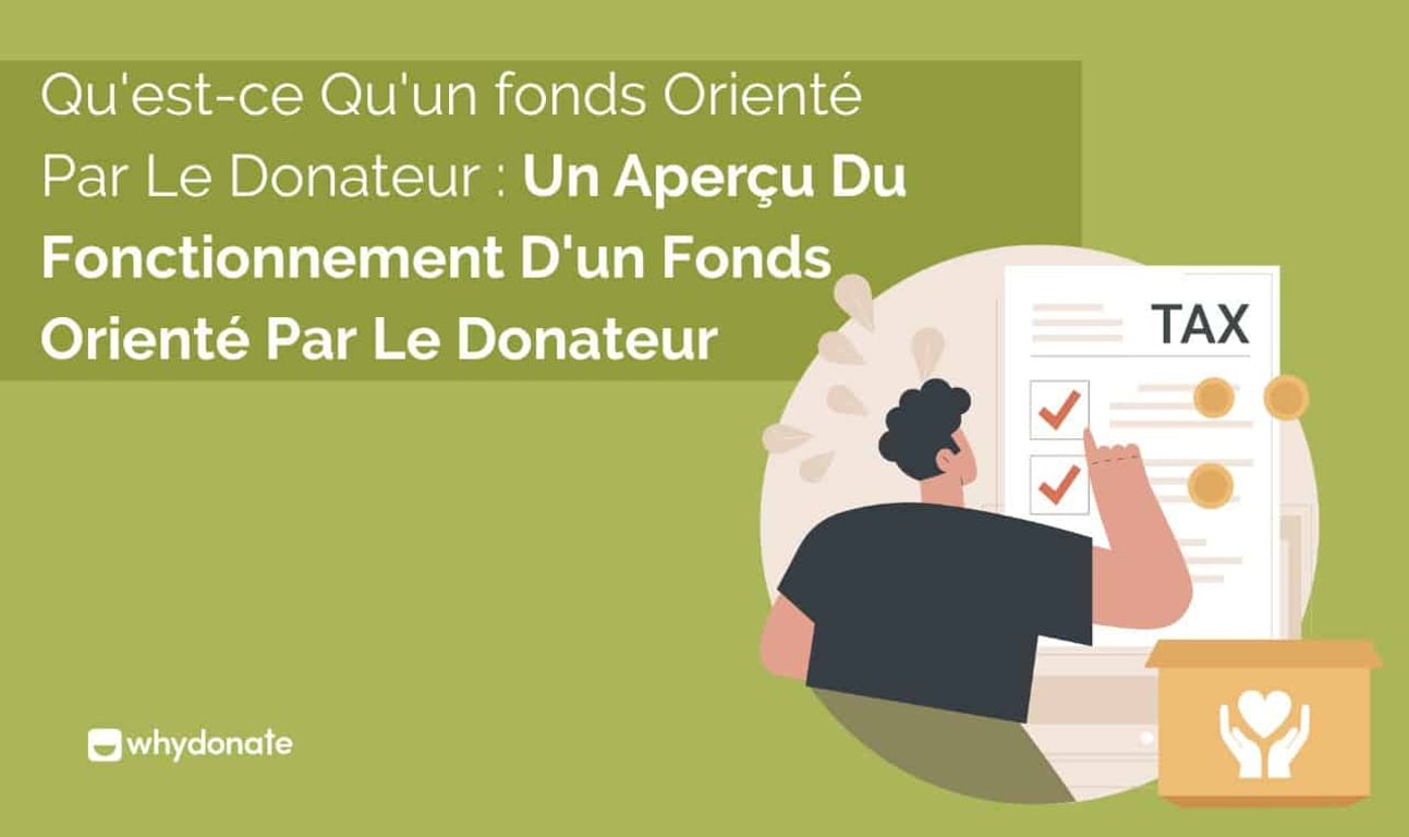 Comprendre les Fonds Orientés Par Le Donateur : Découvrez Comment Ils Fonctionnent