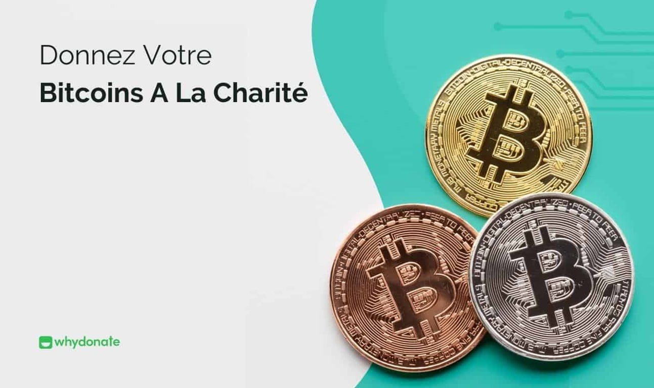 Faites don de bitcoins à une œuvre caritative