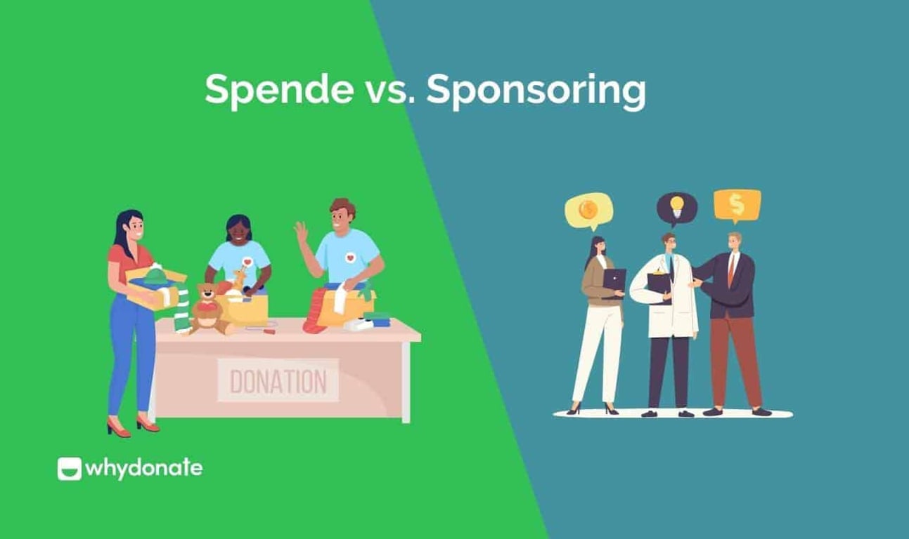 Spende Vs. Sponsoring | Was Ist Der Unterschied?